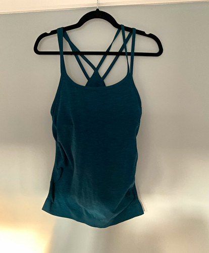Sweaty betty teal sleeveless - sweaty,