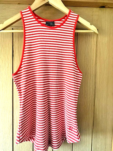 Sweaty betty ribbed top medium - sweaty,