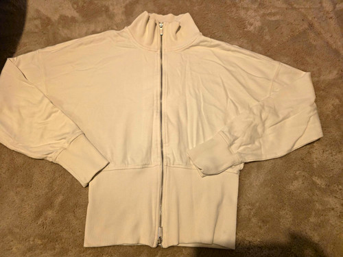 Sweaty betty ribbed full zip - ribbed,